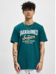 Jack & Jones T-shirts Logo O Neck grøn