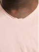 Jack & Jones T-shirts Rhett V Neck pink