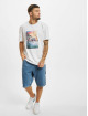 Jack & Jones T-Shirty Seth Relaxed Crew Neck bialy