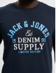 Jack & Jones T-Shirty Logo niebieski
