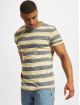 Jack & Jones T-skjorter Venice Stripe Crew Neck blå