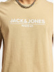 Jack & Jones Tričká Jprblabranding béžová
