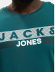 Jack & Jones Tričká Corp Logo zelená