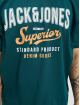 Jack & Jones Tričká Logo O Neck zelená