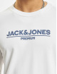 Jack & Jones Tröja Branding Crew Neck vit