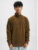 Jack & Jones Trøjer Friday High Neck Print brun