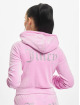 Juicy Couture Bluzy z kapturem Sally pink
