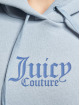 Juicy Couture Hoodie Fleece With Graphic blue