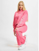 Juicy Couture Hoody Capital Diamante Graphic Fleece pink