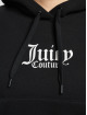 Juicy Couture Hoody Fleece With Graphic schwarz