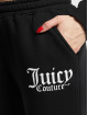 Juicy Couture Jogginghose Fleece With Graphic schwarz