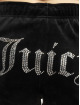 Juicy Couture Short Velour Track noir