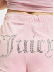Juicy Couture Short Velour Track pourpre