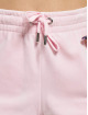 Juicy Couture Shorts Tamia Velour Track Diamant Branding rosa