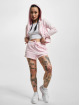 Juicy Couture Shorts Tamia Velour Track Diamant Branding rosa