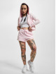 Juicy Couture shorts Tamia Velour Track Diamant Branding rose