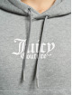 Juicy Couture Sweat capuche Fleece Graphic gris