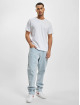 Karl Kani Baggy-farkut Small Signature Tapered Five Pocket Denim Baggy sininen