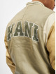 Karl Kani Baseball jack Block Fake Leather College groen