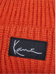 Karl Kani Beanie Signature Fisherman arancio
