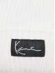 Karl Kani Beanie Signature Fisherman blanco