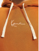 Karl Kani Bluzy z kapturem Small Signature brazowy
