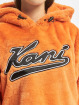 Karl Kani Bluzy z kapturem Varsity Plush pomaranczowy