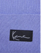 Karl Kani Bonnet Small Signature Long pourpre