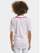 Karl Kani Camicia Woven Signature Old English Baseball bianco
