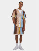 Karl Kani Camicia Varsity Striped Baseball blu