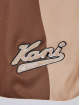 Karl Kani Camisa Varsity Striped Baseball azul