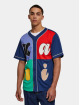 Karl Kani Camisa Woven Signature Block Baseball azul