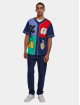 Karl Kani Camisa Woven Signature Block Baseball azul
