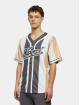 Karl Kani Camisa Varsity Striped Baseball beis