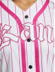 Karl Kani Camisa Woven Signature Old English Baseball blanco