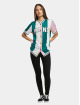 Karl Kani Camisa Serif Stripped Baseball fucsia