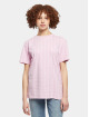 Karl Kani Camisa Small Pinstripe fucsia