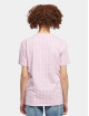 Karl Kani Camisa Small Pinstripe fucsia