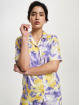 Karl Kani Camisa Signature Paisley púrpura
