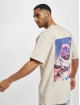 Karl Kani Camiseta Small Signature Metaverse Block beis