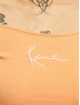 Karl Kani Camiseta Small Signature Off Shoulder naranja