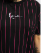 Karl Kani Camiseta Small Signature Essential Pinstripe Os negro