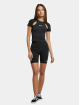 Karl Kani Camiseta Small Retro Shiny Jersey Cut Out negro