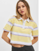 Karl Kani Camiseta polo Chest Signature Stripe Polo amarillo