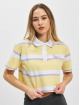 Karl Kani Camiseta polo Chest Signature Stripe Polo amarillo
