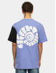 Karl Kani Camiseta Woven Signature Block púrpura