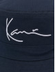 Karl Kani Cappello Signature Reversible Stripe blu