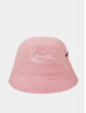 Karl Kani Cappello Signature Washed Zip rosa chiaro