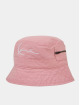 Karl Kani Cappello Signature Washed Zip rosa chiaro