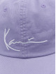 Karl Kani Casquette Snapback & Strapback Signature Washed pourpre